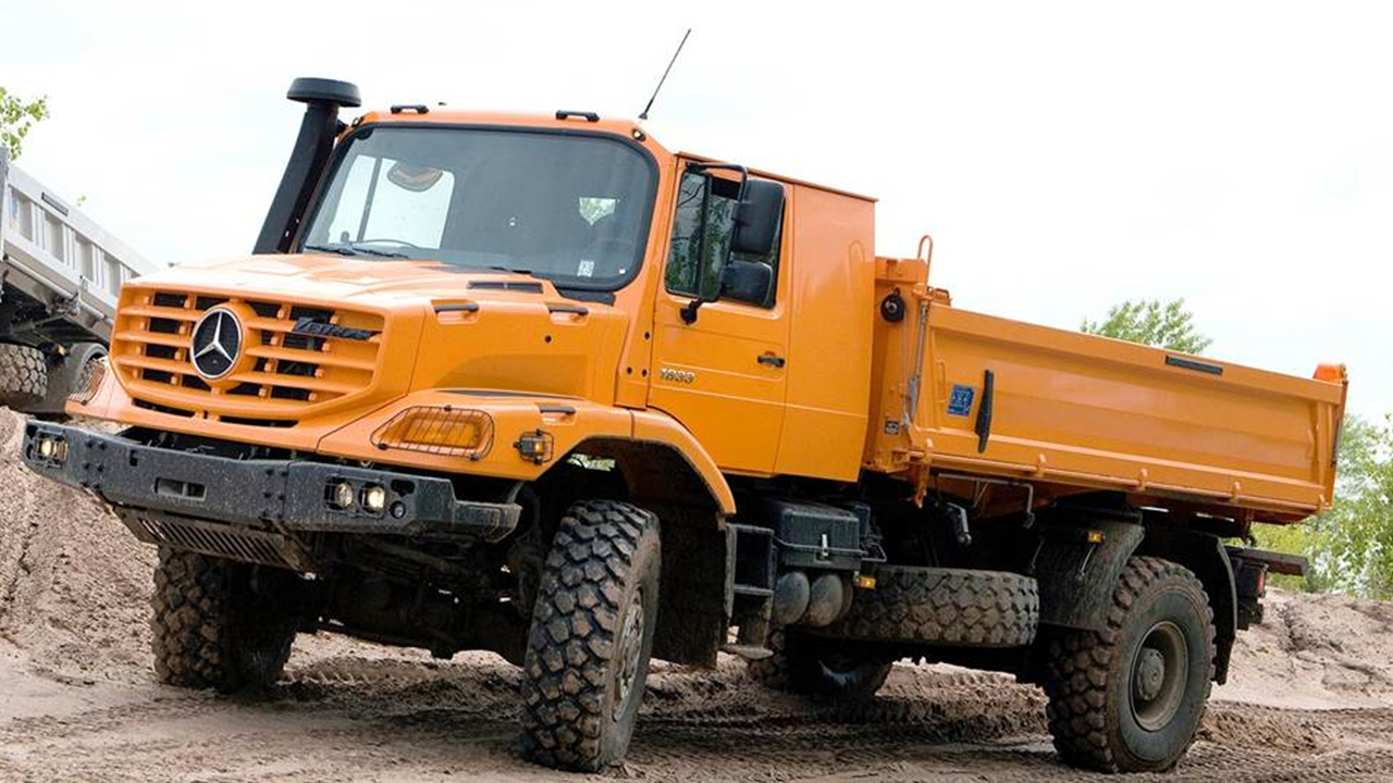 Mercedes trucks and tippers
